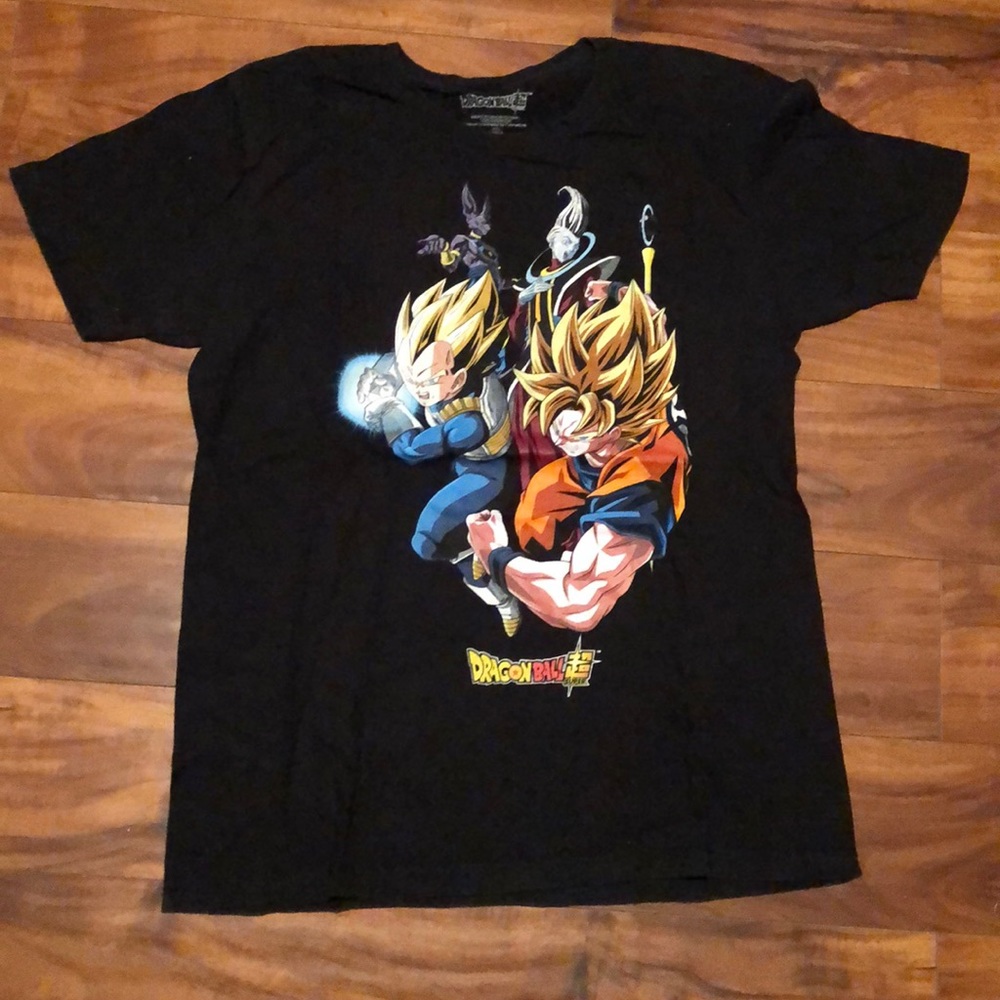 Dragon Ball Z T-shirt Kids Size L (17) Black